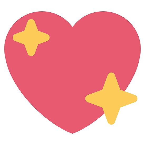 sparkle heart emoji
