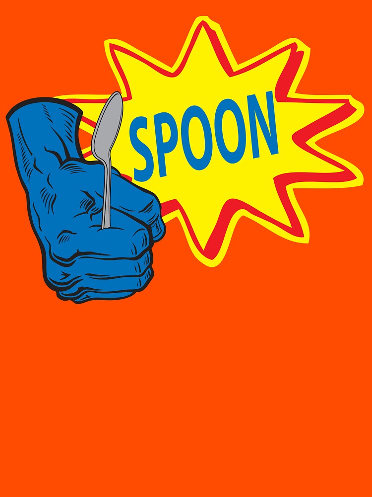 "The Tick SPOON!" Tshirt by Tardis53 Redbubble