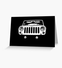 Jeep Greeting Card