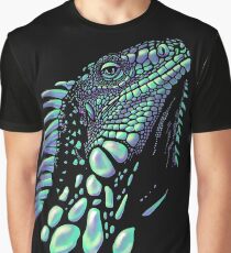 Iguana (soap bubbles) Graphic T-Shirt