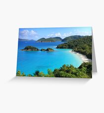 Trunk Bay, St. John USVI Greeting Card