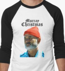 Murray Christmas - Bill Murray Men's Baseball ¾ T-Shirt