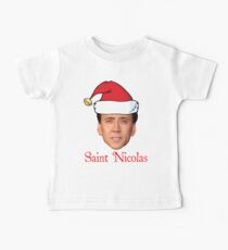Saint Nicolas Cage Weihnachten Baby T-Shirt