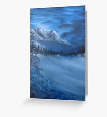 "Blue Ridge" by Carter L. Shepard Greeting Card