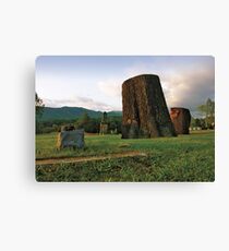 Cemetery Megalith Canvas Print