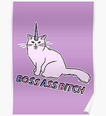 CHEF ASS CATICORN Poster