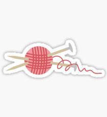 Knitting: Stickers | Redbubble