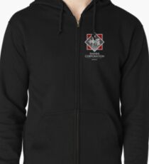 Shinra Corporation - Pocket Print Zipped Hoodie