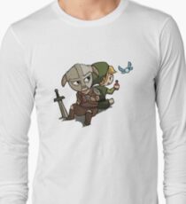 Skyim-Legend of Zelda Long Sleeve T-Shirt