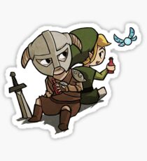 Skyim-Legend of Zelda Sticker