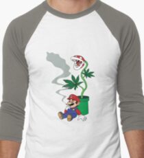 Super Pothead Mario Men's Baseball ¾ T-Shirt