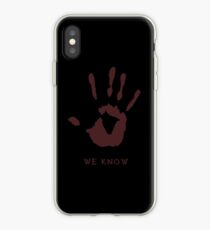 Dark brotherhood - We know iPhone Case