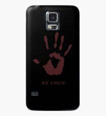 Dark brotherhood - We know Case/Skin for Samsung Galaxy