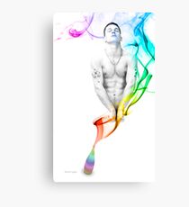 Genie Day - gay art male art Canvas Print