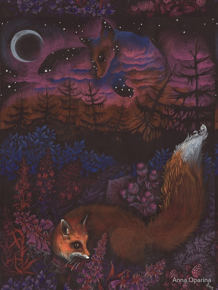 Twilight Fox by Oparina