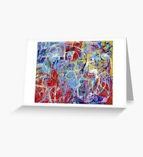 Loops of Fury Greeting Card