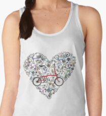 I Love Brompton Bikes Women's Tank Top