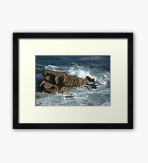 Ocean Fury Framed Print