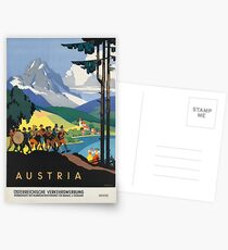 Vintage poster - Austria Postcards