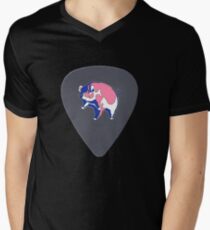 Pink Floyd Guitar Pick Men's V-Neck T-Shirt