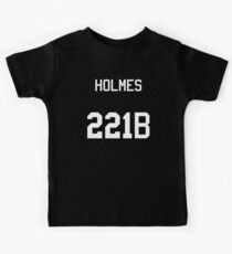 Sherlock Holmes jersey (v2) Kids Tee