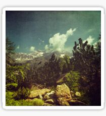 Italian Mountains Sticker