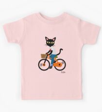 Sommer Radfahren Kinder T-Shirt