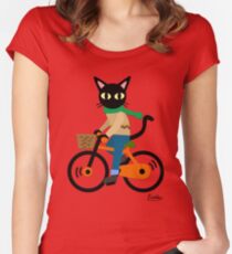 Cycling Women's Fitted Scoop T-Shirt