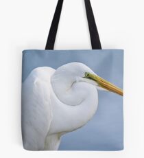Great White Egret Tote Bag