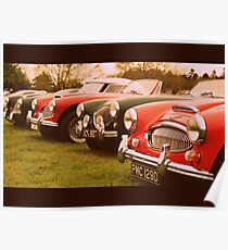 Vintage cars Poster