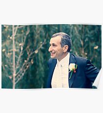Excited Groom Poster