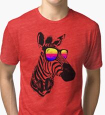 Kühle Zebra Vintage T-Shirt