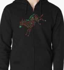 Can I Kick It? Zipped Hoodie
