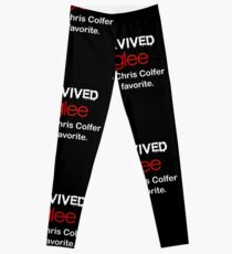 I survived glee...and Chris Colfer is my favorite. Leggings