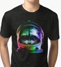Astronaut Waschbär Vintage T-Shirt