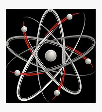 Atom Symbol Photographic Print