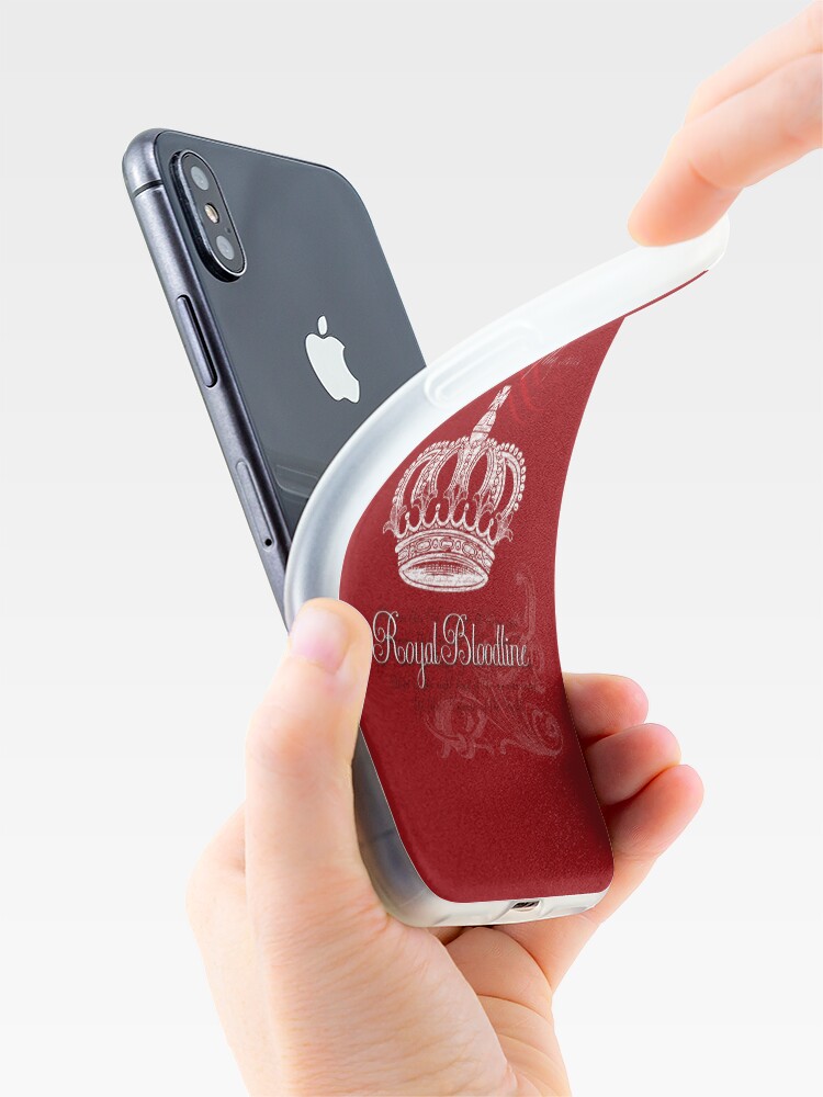 Alternate view of Royal Bloodline Red iPhone Case & Cover