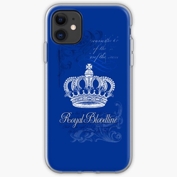 Royal Bloodline Blue iPhone Soft Case