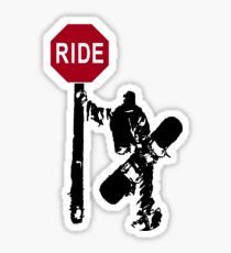 snowboard : directions? Sticker