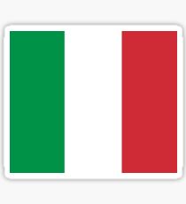 Italian Football Flag T-shirt - Italia Sticker Sticker