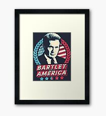 Lámina enmarcada Bartlet para América