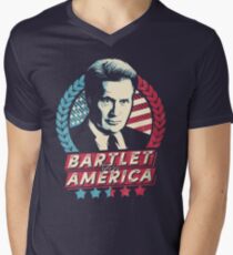 Bartlet for America Men's V-Neck T-Shirt