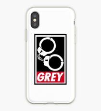 OBEY GREY iPhone/iPod Case iPhone Case