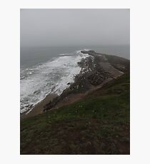 the Brigg from the Cliff top Photographic Print