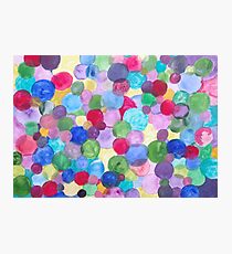 Colored Balls. Photographic Print