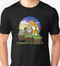 Mr Stampy cat and dogs at sunset Unisex T-Shirt