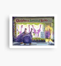 Survival Suits. Canvas Print