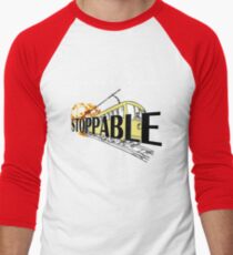 STOPPABLE - the tram story Men's Baseball ¾ T-Shirt