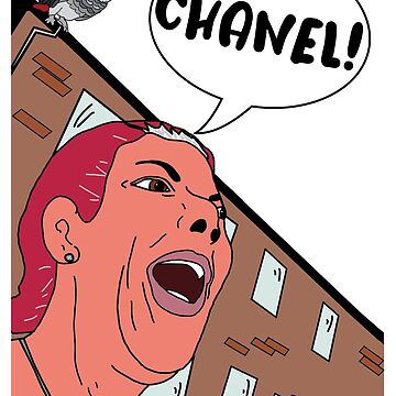 Chanel Viral Parrot Meme Design | Tote Bag
