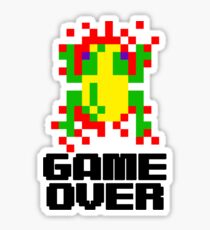 Frogger - Game Over Sticker